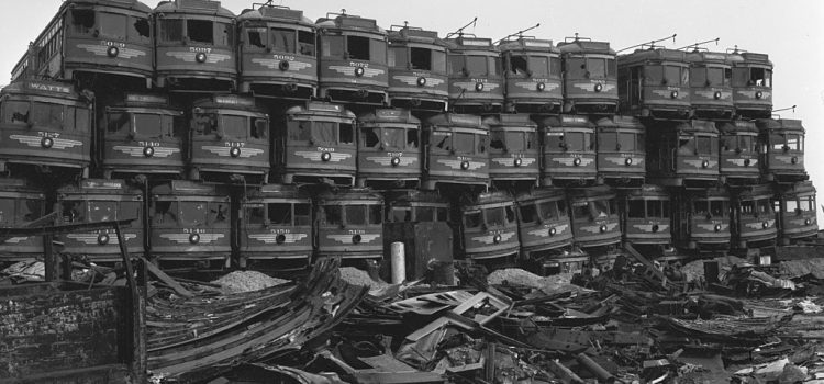 Το ξήλωμα των τραμ από τα οργανωμένα συμφέροντα στις ΗΠΑ