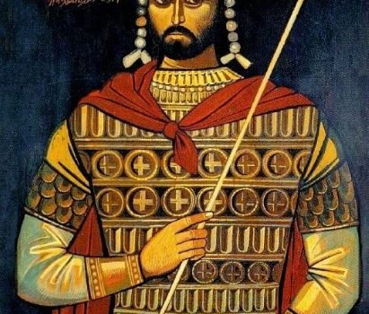 Ὄνειρα τοῦ Κωνσταντίνου (Παλαιολόγου) εἰς τὸν τάφον του