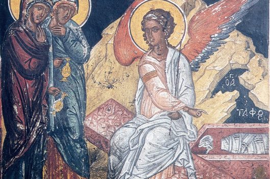 Μυροφόροι γυναῖκες, εὐαγγελίστριαι: Φύσις ἀσθενὴς τὴν ἀνδρείαν ἐνίκησε