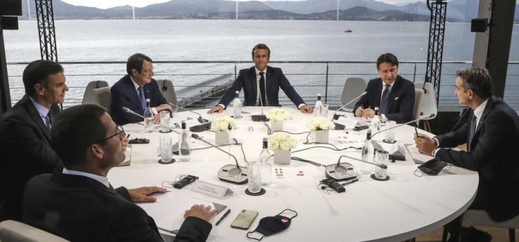 Σύνοδος Κορσικής: Ισπανία και Ιταλία απέτρεψαν ισχυρή προειδοποίηση για κυρώσεις κατά Τουρκίας