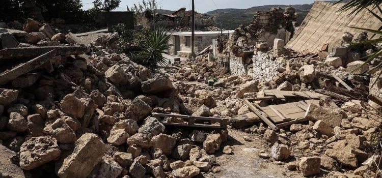 Συμπαράσταση στους σεισμόπληκτους του Αρκαλοχωρίου