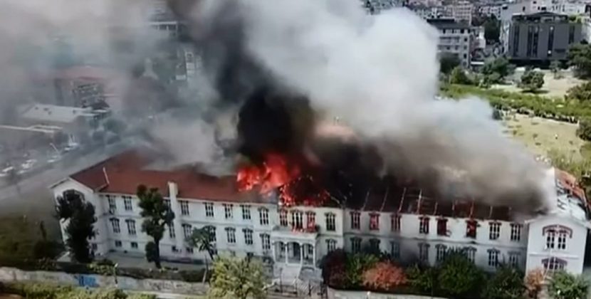 Μεγάλες ζημιές στο Μπαλουκλί από πυρκαγιά