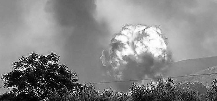 Πυρκαγιές και αυτοβομβαρδισμοί