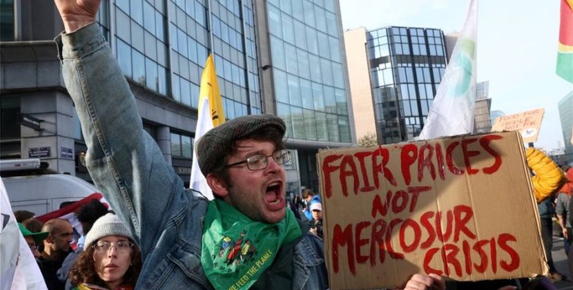 Αντιδρούν οι αγρότες της Ευρώπης για τη “Μερκοσούρ”