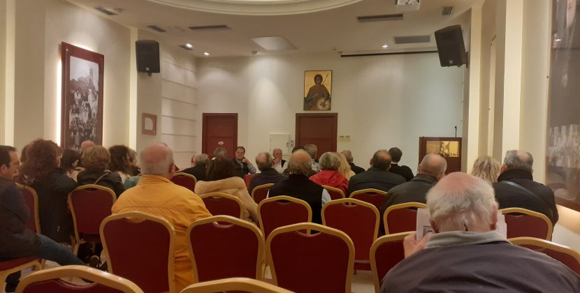 Από την εκδήλωση-βιβλιοπαρουσίαση της “Χριστιανικής”: ‘Σκιές μνήμης, φως ελπίδας’ (παρουσίαση βιβλίου Βασ. Κοντογουλίδη)